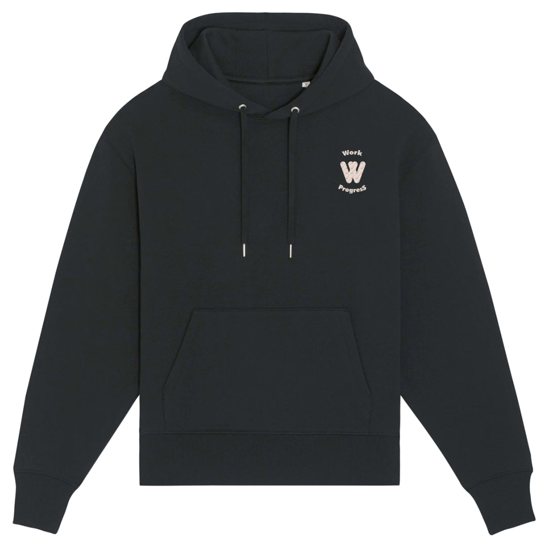 Hoodie MOH noir 100% coton bio